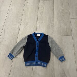 Hanna Anderson boys cardigan sweater size 4